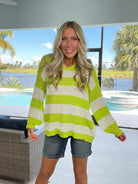 Electric Dreams Lightweight Knit Top with Hood-180 Outerwear- Simply Simpson's Boutique is a Women's Online Fashion Boutique Located in Jupiter, Florida