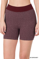 Seamless High Waisted Ribbed Biker Shorts-190 Skirts/Shorts- Simply Simpson's Boutique is a Women's Online Fashion Boutique Located in Jupiter, Florida