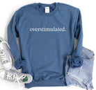 OVERSTIMULATED.-Graphic Tee- Simply Simpson's Boutique is a Women's Online Fashion Boutique Located in Jupiter, Florida