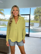 Country Club Long Sleeve Top-110 Long Sleeves- Simply Simpson's Boutique is a Women's Online Fashion Boutique Located in Jupiter, Florida