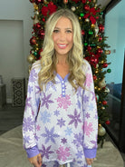 Shirley & Stone Holiday Pajamas-220 Lounge wear/Pajamas- Simply Simpson's Boutique is a Women's Online Fashion Boutique Located in Jupiter, Florida