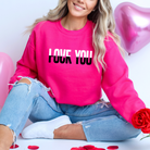 Love you-Graphic Tee- Simply Simpson's Boutique is a Women's Online Fashion Boutique Located in Jupiter, Florida