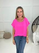 Love Connection Short Sleeve Top-100 Short Sleeves- Simply Simpson's Boutique is a Women's Online Fashion Boutique Located in Jupiter, Florida