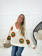 POL Peace and Love Sweater-150 Sweaters- Simply Simpson's Boutique is a Women's Online Fashion Boutique Located in Jupiter, Florida