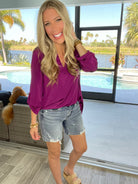 Judy Blue You Had Me At Hello Bermuda Shorts-190 Skirts/Shorts- Simply Simpson's Boutique is a Women's Online Fashion Boutique Located in Jupiter, Florida