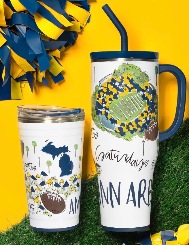 Michigan Wolverines Gameday Swig-290 Home/Gift- Simply Simpson's Boutique is a Women's Online Fashion Boutique Located in Jupiter, Florida