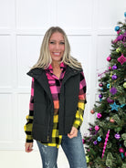 Queen Bee Puffer Vests (multiple colors)-180 Outerwear- Simply Simpson's Boutique is a Women's Online Fashion Boutique Located in Jupiter, Florida