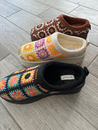 Groovy Baby Crochet Platform Slides-260 Shoes- Simply Simpson's Boutique is a Women's Online Fashion Boutique Located in Jupiter, Florida