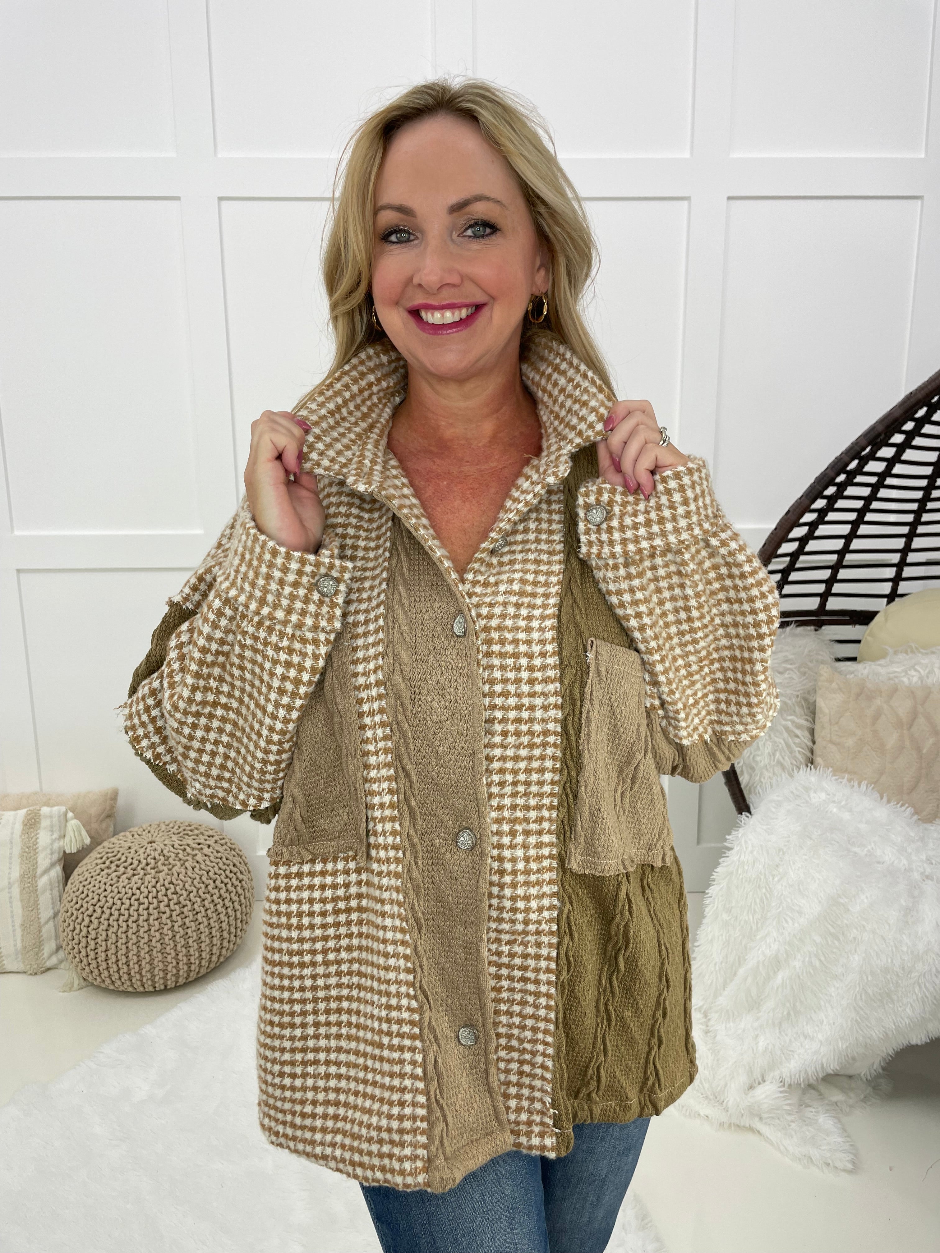 POL My Favorite Jacket-180 Outerwear- Simply Simpson's Boutique is a Women's Online Fashion Boutique Located in Jupiter, Florida