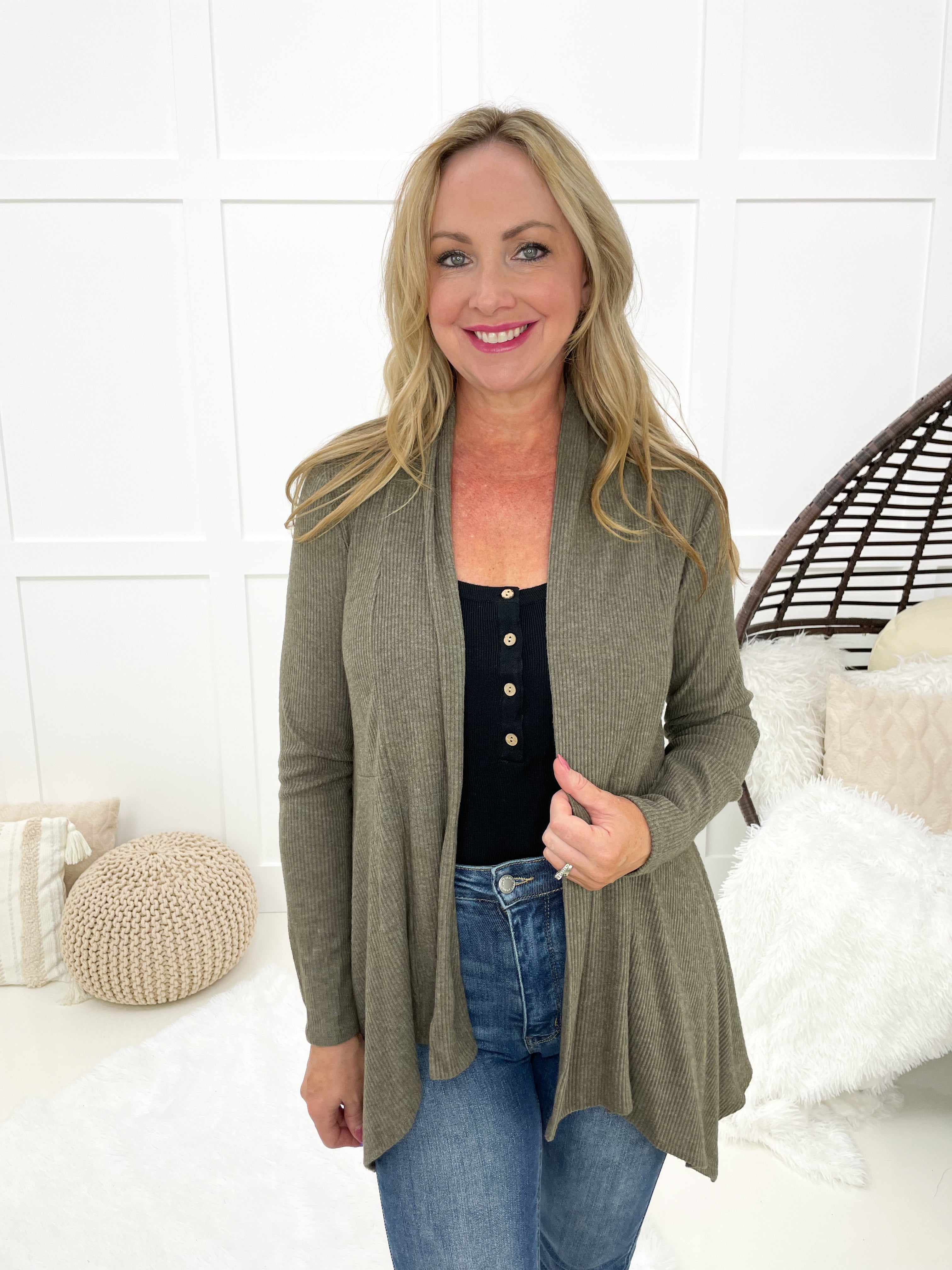 Dear Scarlett Fall Times Solid Colored Cardigans-170 Cardigans- Simply Simpson's Boutique is a Women's Online Fashion Boutique Located in Jupiter, Florida