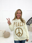 POL Peace and Pearls Sweater-150 Sweaters- Simply Simpson's Boutique is a Women's Online Fashion Boutique Located in Jupiter, Florida