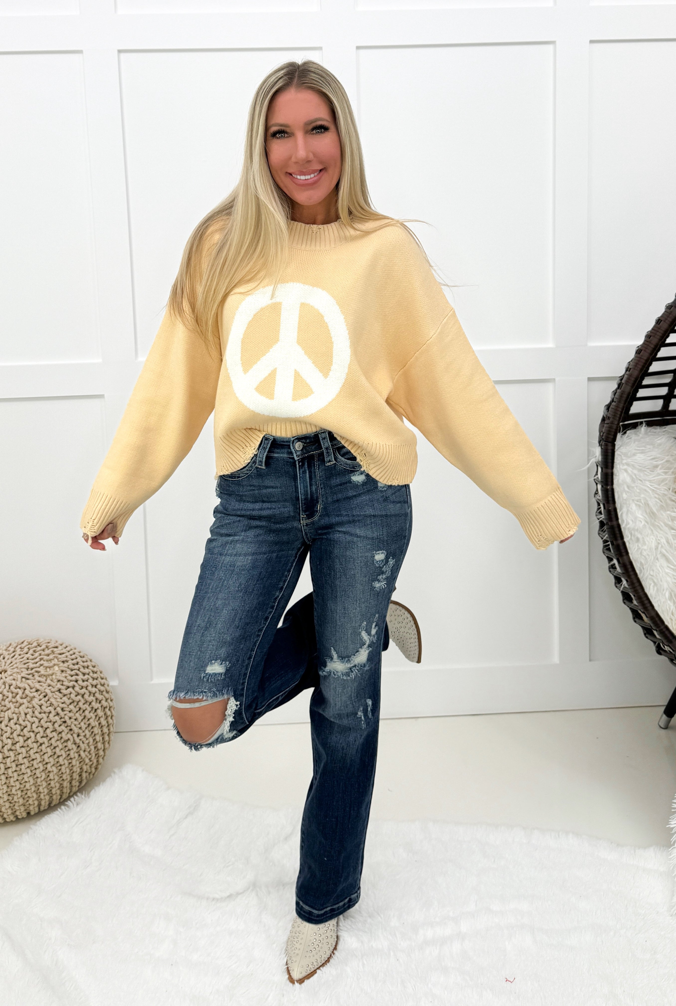 Judy Blue Adore Me Distressed Bootcut Jeans-200 Jeans- Simply Simpson's Boutique is a Women's Online Fashion Boutique Located in Jupiter, Florida