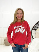 Merry & Bright Long Sleeve Top-110 Long Sleeves- Simply Simpson's Boutique is a Women's Online Fashion Boutique Located in Jupiter, Florida