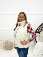 Queen Bee Puffer Vests (multiple colors)-180 Outerwear- Simply Simpson's Boutique is a Women's Online Fashion Boutique Located in Jupiter, Florida