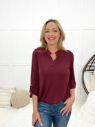 Dear Scarlett New Solid Color Lizzys-110 Long Sleeves- Simply Simpson's Boutique is a Women's Online Fashion Boutique Located in Jupiter, Florida