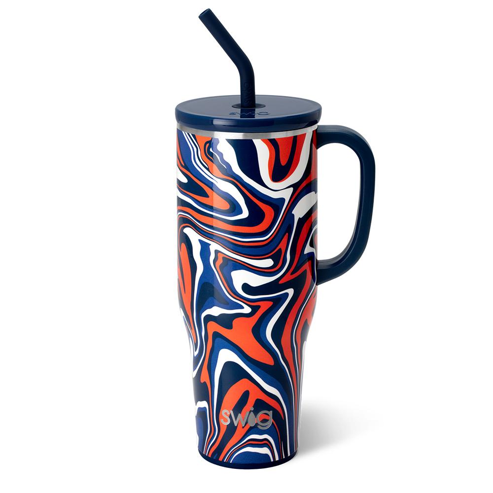 Navy & Orange Fanzone Swig-290 Home/Gift- Simply Simpson's Boutique is a Women's Online Fashion Boutique Located in Jupiter, Florida