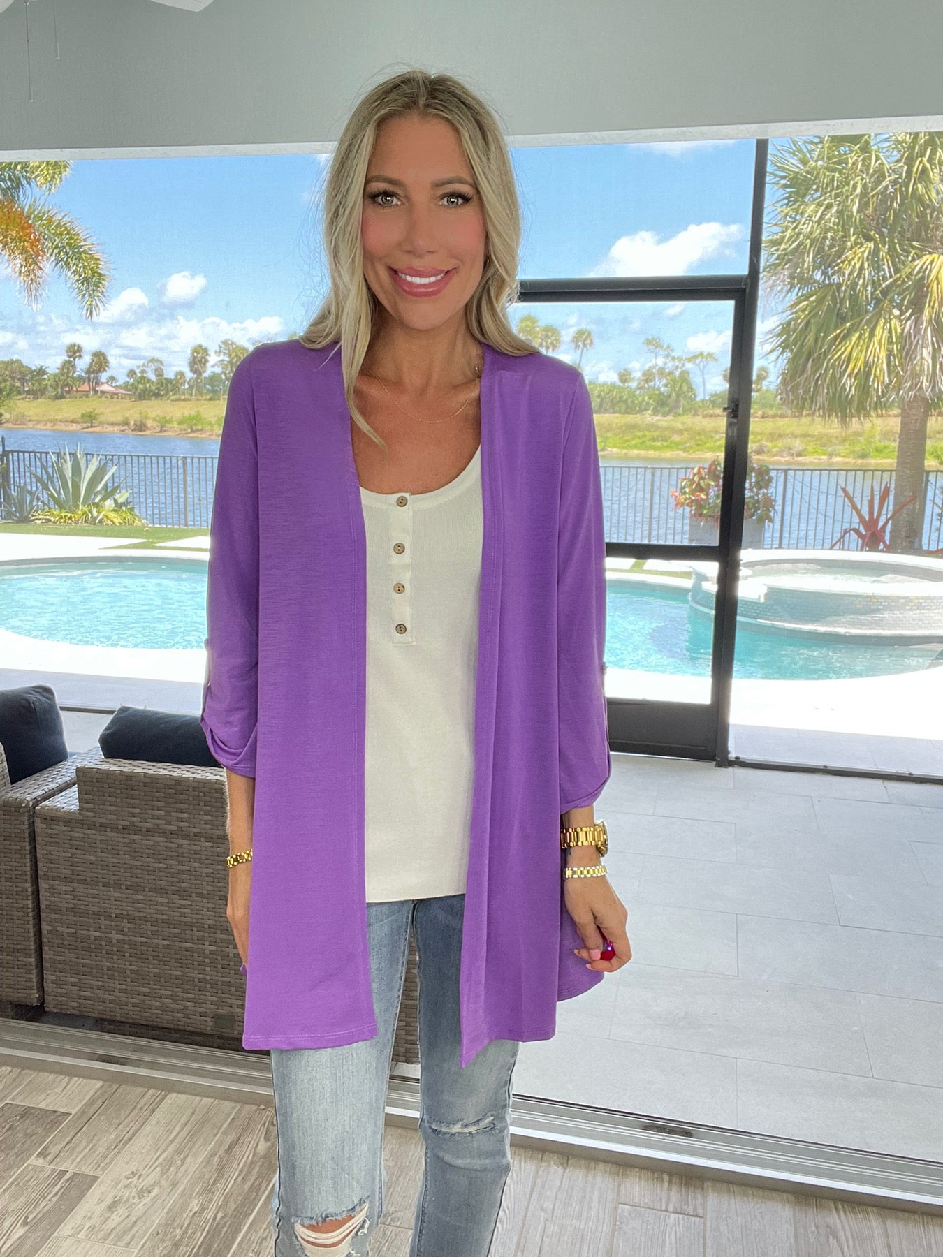 (Multiple Colors) Dear Scarlett Long Sleeve Lizzy Cardigan-170 Cardigans- Simply Simpson's Boutique is a Women's Online Fashion Boutique Located in Jupiter, Florida