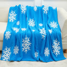 Reversible Snowflake Cloud Blankets-290 Home/Gift- Simply Simpson's Boutique is a Women's Online Fashion Boutique Located in Jupiter, Florida