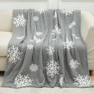 Reversible Snowflake Cloud Blankets-290 Home/Gift- Simply Simpson's Boutique is a Women's Online Fashion Boutique Located in Jupiter, Florida