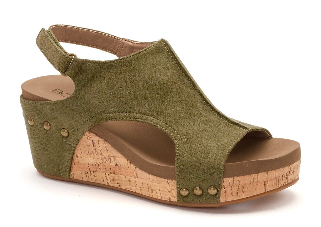 Corky's Suede Carley Wedges-260 Shoes- Simply Simpson's Boutique is a Women's Online Fashion Boutique Located in Jupiter, Florida