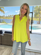 (Multiple Colors) Dear Scarlett Solid Sleeveless Lizzy-120 Sleeveless- Simply Simpson's Boutique is a Women's Online Fashion Boutique Located in Jupiter, Florida