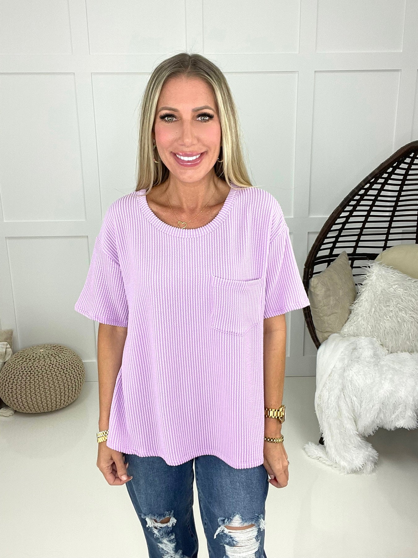 Who’s That Girl Short Sleeve Top-100 Short Sleeves- Simply Simpson's Boutique is a Women's Online Fashion Boutique Located in Jupiter, Florida