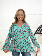 Dear Scarlett Wild Cat Top-110 Long Sleeves- Simply Simpson's Boutique is a Women's Online Fashion Boutique Located in Jupiter, Florida