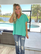 Magical Moments Top-100 Short Sleeves- Simply Simpson's Boutique is a Women's Online Fashion Boutique Located in Jupiter, Florida