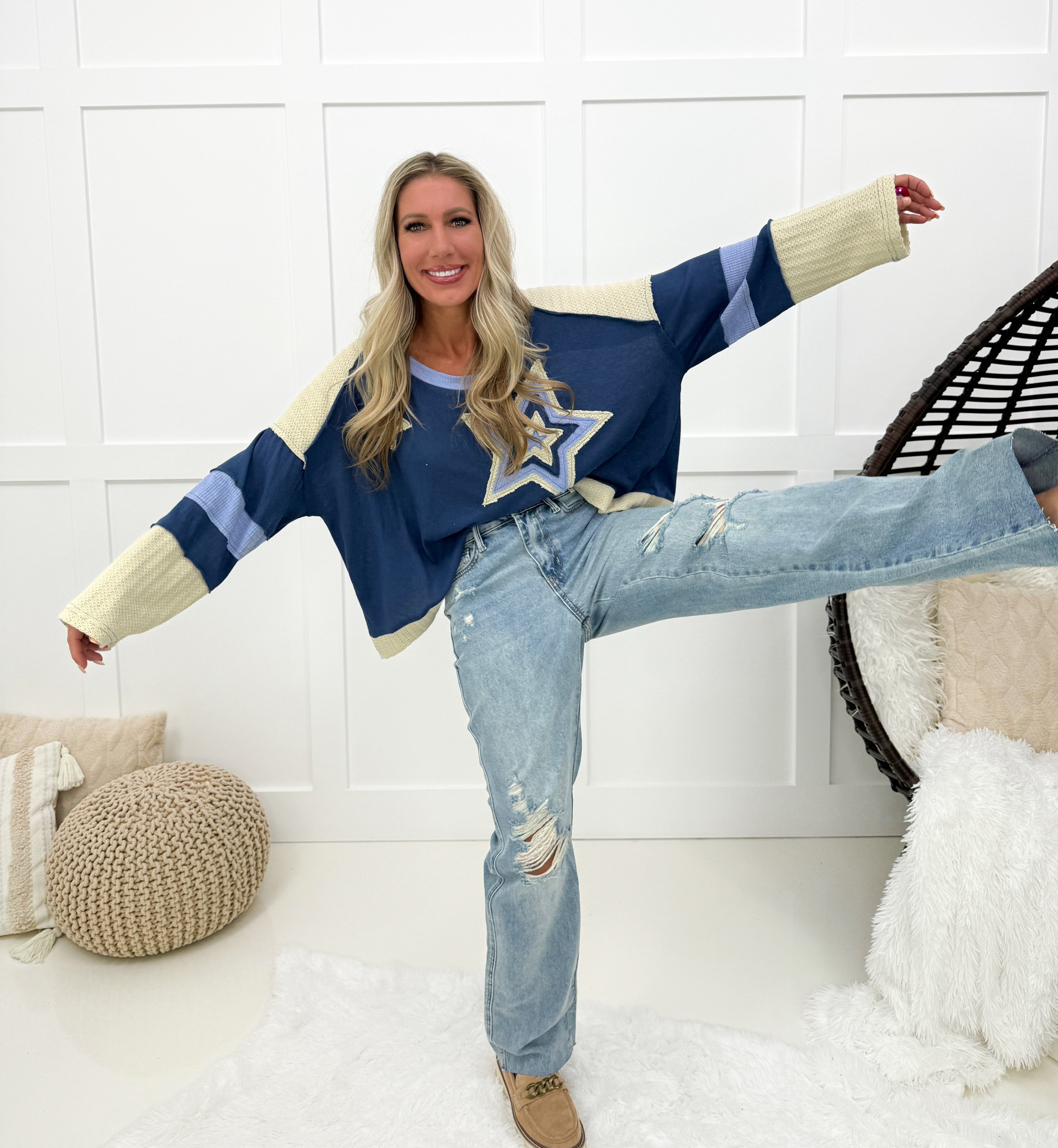 Judy Blue Distressed Straight Leg Jeans-200 Jeans- Simply Simpson's Boutique is a Women's Online Fashion Boutique Located in Jupiter, Florida