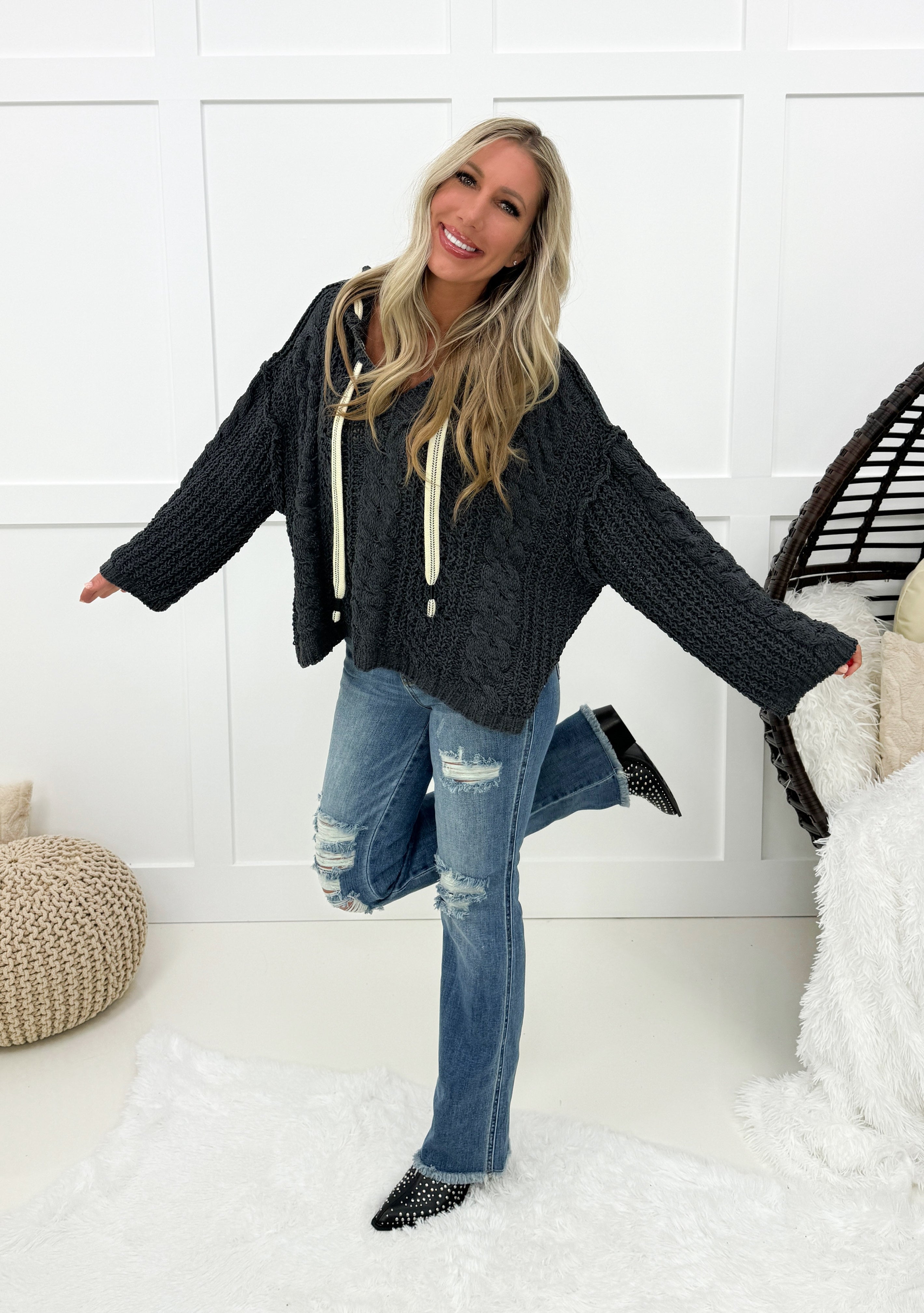 Judy Blue Festivals & Friends Bootcut Jeans-200 Jeans- Simply Simpson's Boutique is a Women's Online Fashion Boutique Located in Jupiter, Florida