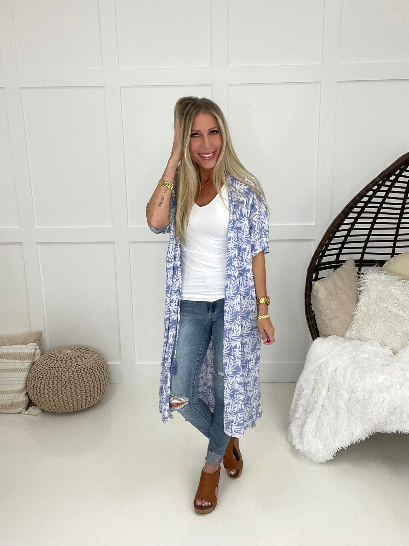 Crescent Beach Kimono-180 Outerwear- Simply Simpson's Boutique is a Women's Online Fashion Boutique Located in Jupiter, Florida