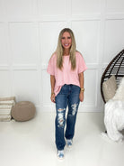 Judy Blue Mid Rise Buttercup Dad Jeans-200 Jeans- Simply Simpson's Boutique is a Women's Online Fashion Boutique Located in Jupiter, Florida