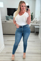 Judy Blue Perfect Day Tummy Control Skinny Jeans-200 Jeans- Simply Simpson's Boutique is a Women's Online Fashion Boutique Located in Jupiter, Florida