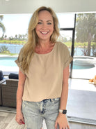 Love Connection Short Sleeve Top-100 Short Sleeves- Simply Simpson's Boutique is a Women's Online Fashion Boutique Located in Jupiter, Florida