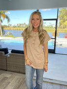 Having You Around Top-100 Short Sleeves- Simply Simpson's Boutique is a Women's Online Fashion Boutique Located in Jupiter, Florida