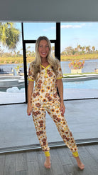 Shirley & Stone Highland Cow Pajama Collection-220 Lounge wear/Pajamas- Simply Simpson's Boutique is a Women's Online Fashion Boutique Located in Jupiter, Florida