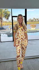 Shirley & Stone Highland Cow Pajama Collection-220 Lounge wear/Pajamas- Simply Simpson's Boutique is a Women's Online Fashion Boutique Located in Jupiter, Florida