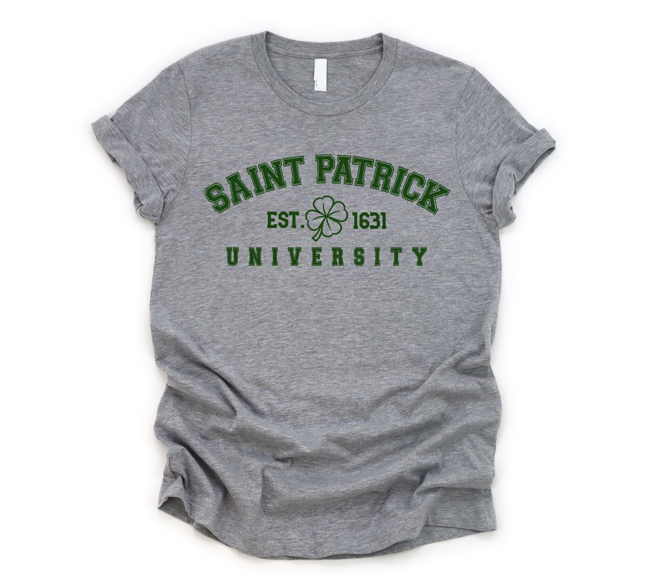 Saint Patrick University-Graphic Tee- Simply Simpson's Boutique is a Women's Online Fashion Boutique Located in Jupiter, Florida