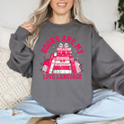 Books Are My Love Language Sweatshirt-Graphic Tee- Simply Simpson's Boutique is a Women's Online Fashion Boutique Located in Jupiter, Florida