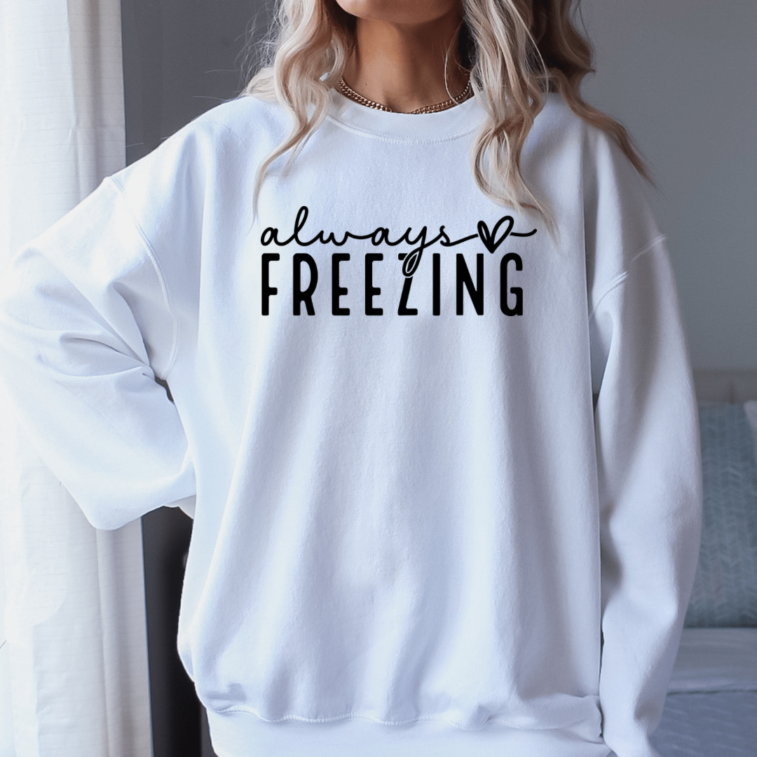 Always freezing-Graphic Tee- Simply Simpson's Boutique is a Women's Online Fashion Boutique Located in Jupiter, Florida