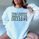 Functional adult is excessive-Graphic Tee- Simply Simpson's Boutique is a Women's Online Fashion Boutique Located in Jupiter, Florida