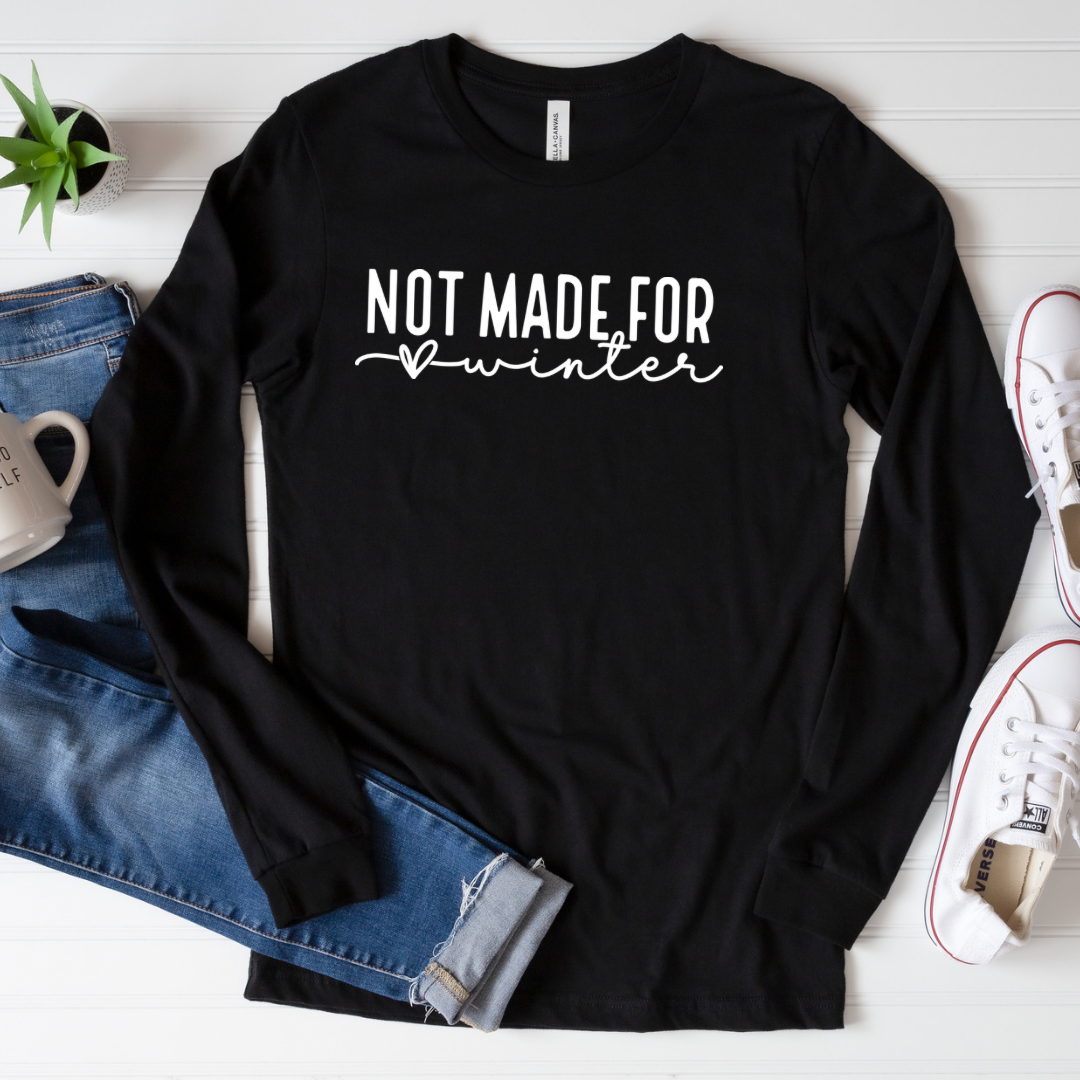 Not made for winter-Graphic Tee- Simply Simpson's Boutique is a Women's Online Fashion Boutique Located in Jupiter, Florida