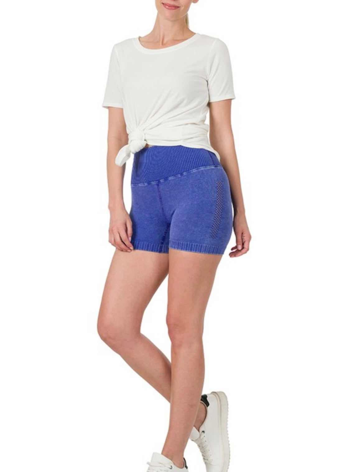 Seamless High Waisted Biker Shorts-190 Skirts/Shorts- Simply Simpson's Boutique is a Women's Online Fashion Boutique Located in Jupiter, Florida