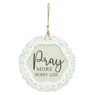 Pray More Wall Hanger-290 Home/Gift- Simply Simpson's Boutique is a Women's Online Fashion Boutique Located in Jupiter, Florida