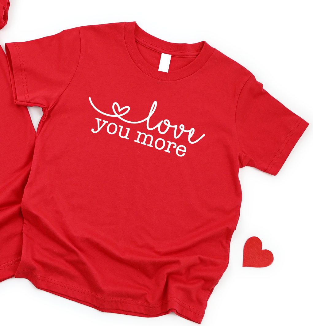 YOUTH Love you more-Graphic Tee- Simply Simpson's Boutique is a Women's Online Fashion Boutique Located in Jupiter, Florida