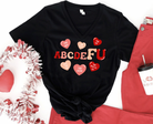 ABCDEFU❤️🖤-Graphic Tee- Simply Simpson's Boutique is a Women's Online Fashion Boutique Located in Jupiter, Florida