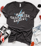 Main Character Energy-Graphic Tee- Simply Simpson's Boutique is a Women's Online Fashion Boutique Located in Jupiter, Florida