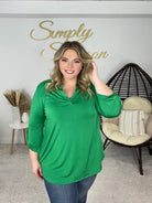 Simply Simpson Solid Colored Gabby’s-110 Long Sleeves- Simply Simpson's Boutique is a Women's Online Fashion Boutique Located in Jupiter, Florida